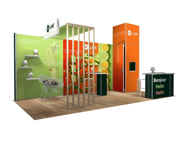 Stand H_Line personnalisé - réalisation Adéquat Expo