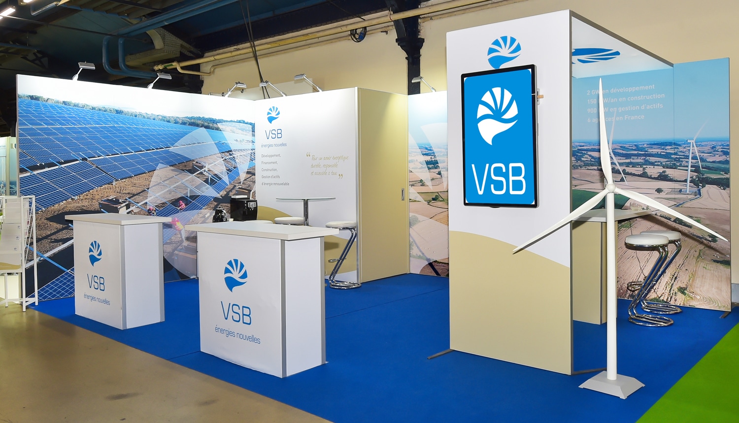 Stand modulaire panoramic VSB